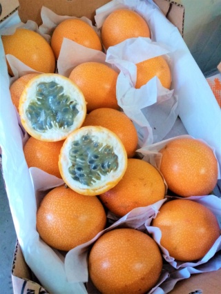 Granadilla świeża 1kg , passiflora, męczennica języczkowata