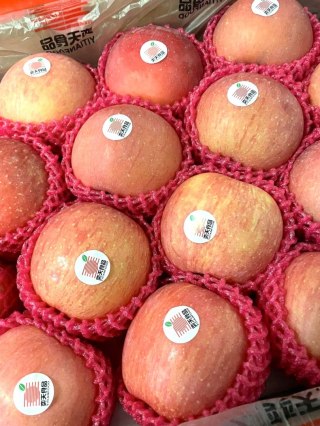 Świeże jabłko FUJI azjatyckie Premium super soczyste 1 kg - Chiny